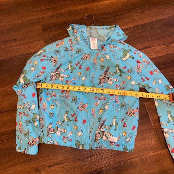 New Disney Toy Story Rain Jacket Coat lightweight slicker Woody Buzz Jessie 13 - Picture 8 of 10